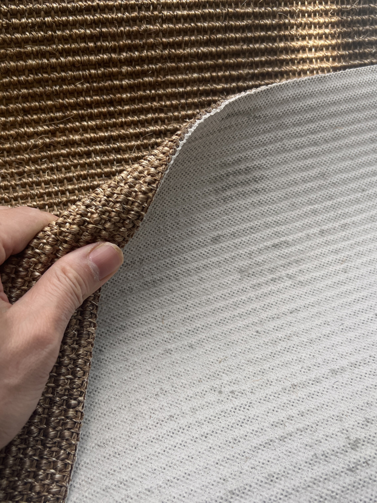 Master Lao Teng's Sisal and Jute Weaving Material Veneer Furniture Wardrobe Door Decoration Ceiling Decoration Natural Linen Material