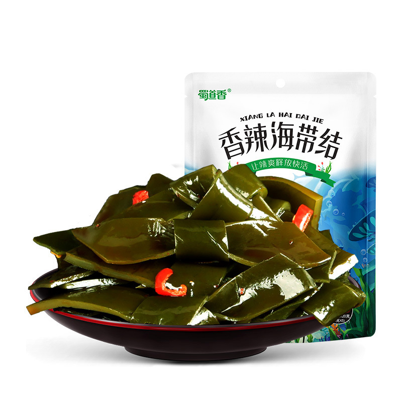 Shudaoxiang Seaweed Knots 24g Instant Seafood Snack Vegetarian Cold Dish Side Dish Casual Wholesale Sichuan Specialty