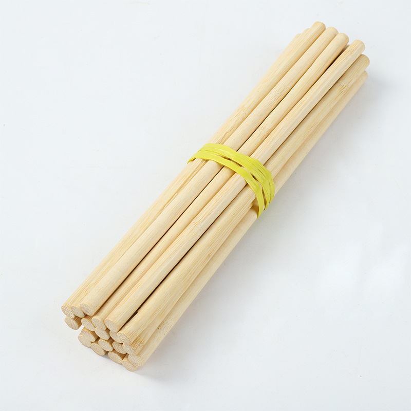 Round Bamboo Stick Smooth and Non-Irritating DIY Bamboo Stick Handwork Bamboo Stick Support Rod Bamboo Stick Source Manufacturer Wholesale