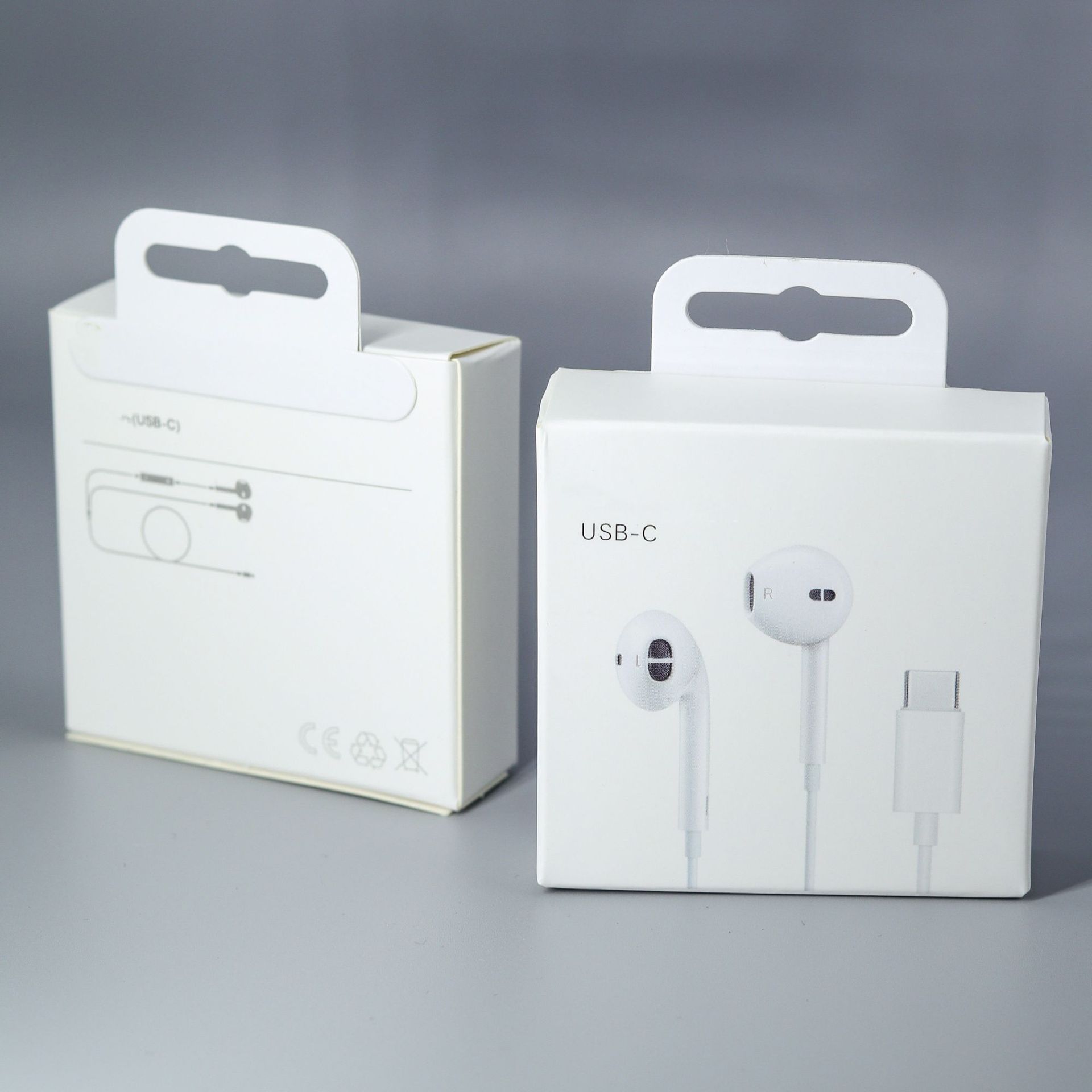 Suitable for Iphone16 Apple 15 Mobile Phone Series Wired Headset Typec Digital Decoding Huawei Wire-Controlled Call