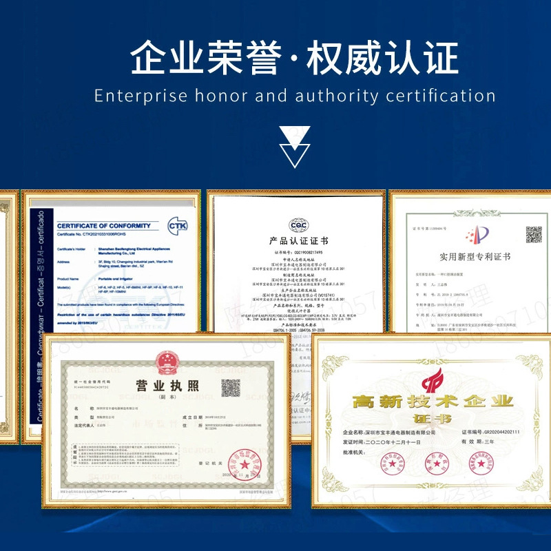 Power factory electric household portable dental floss water dental floss sample deposit deposit