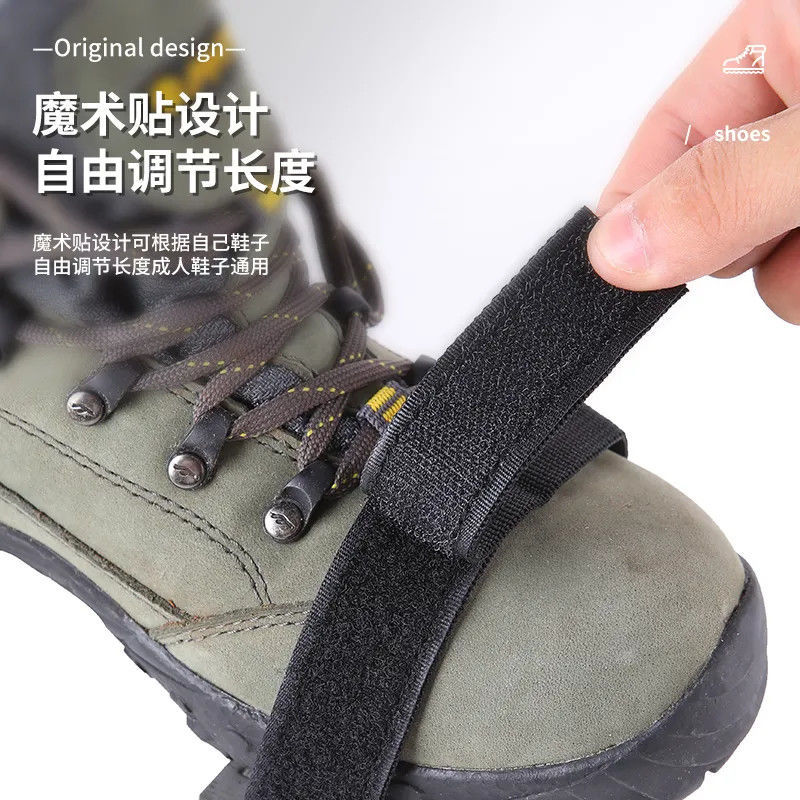 Thickened Anti-Slip Shoe Cover Large 26-Tooth Ice Claw Reinforced Outdoor Mountain Climbing and Snow Anti-Slip Integrated Ice Claw Upper