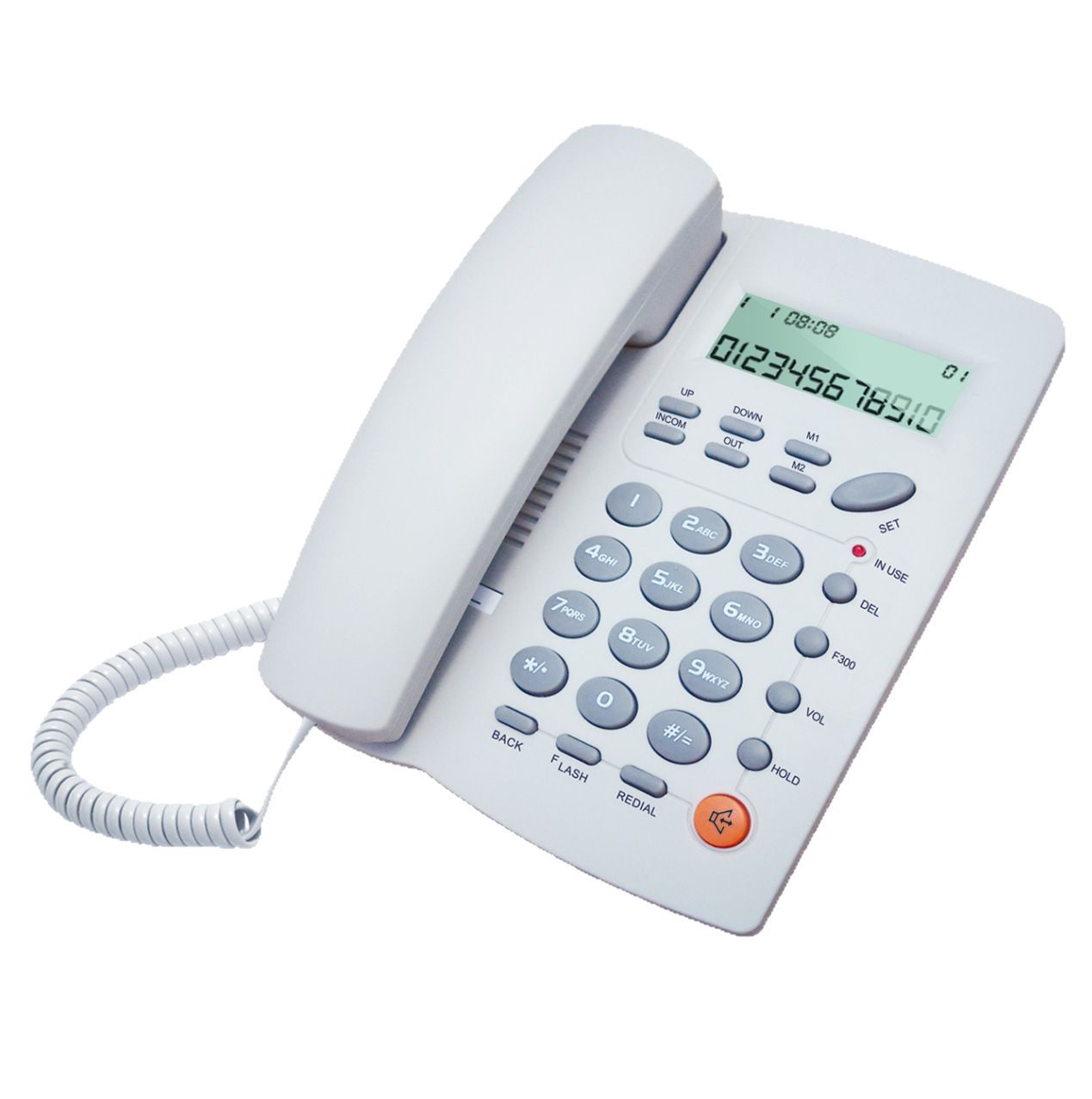 Cross-Border Export English Telephone Battery-Free Caller Id Fixed Landline Business Phone Telephone