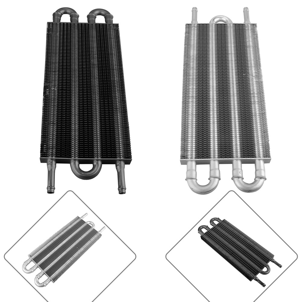 Car Modification Accessories Air Conditioning Pipe with Condenser Exhaust Pipe Type Oil Cooler Radiator 4 Rows 6 Rows 8 Rows 10 Rows