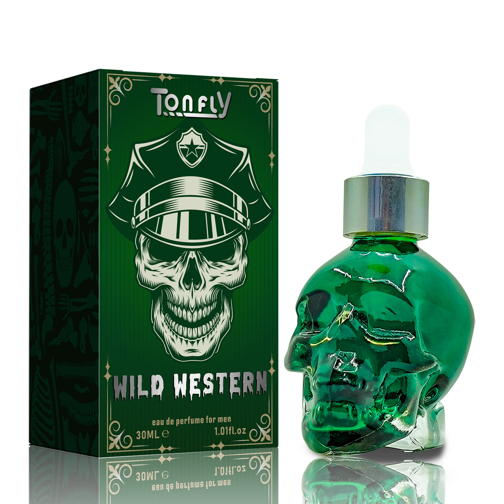 TONFLY cross-border European and American men's cologne men's fragrance ebony tone wholesale eau de toilette in stock 30ML