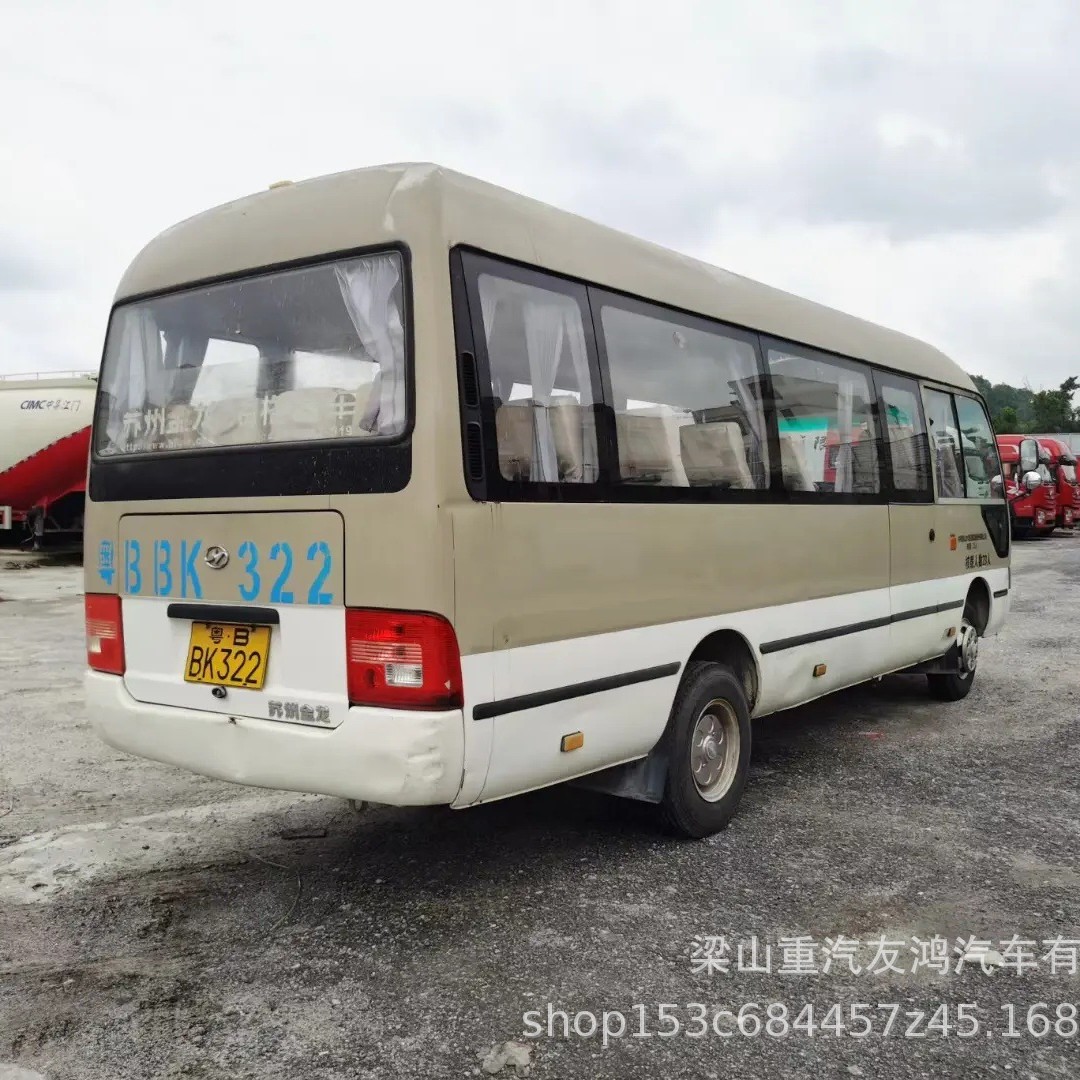 Кросс-бордерный экспорт автобусов Toyota Coaster на 19 и 20 мест, прибрежные автобусы для приема, 28-местный Toyota Coaster