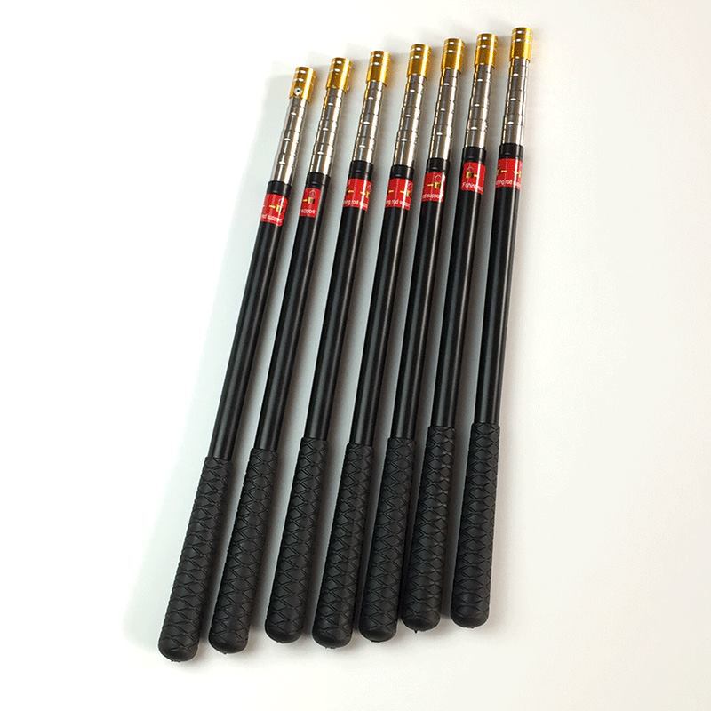 Stainless Steel Telescopic Landing Net Pole for Children, Portable Anti-Snag Fishing Net, Mini Telescopic Portable Pole