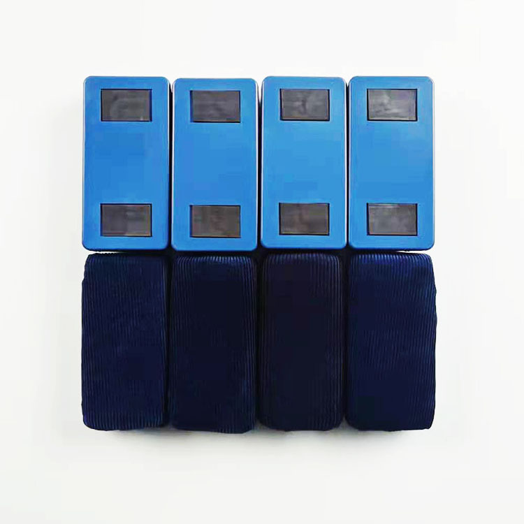 985 large magnetic whiteboard eraser flannel striped glass board eraser plastic case blackboard eraser wholesale factory direct sale