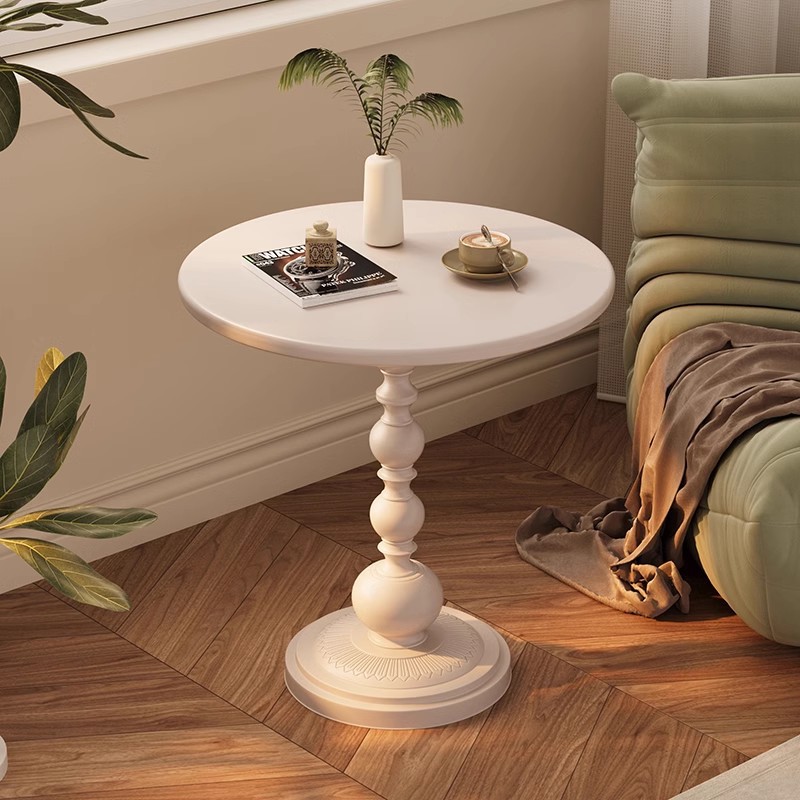 French Creative Bedside Table Bedroom Side Table Black Simple Side Table Small Storage Rack New Mini Table