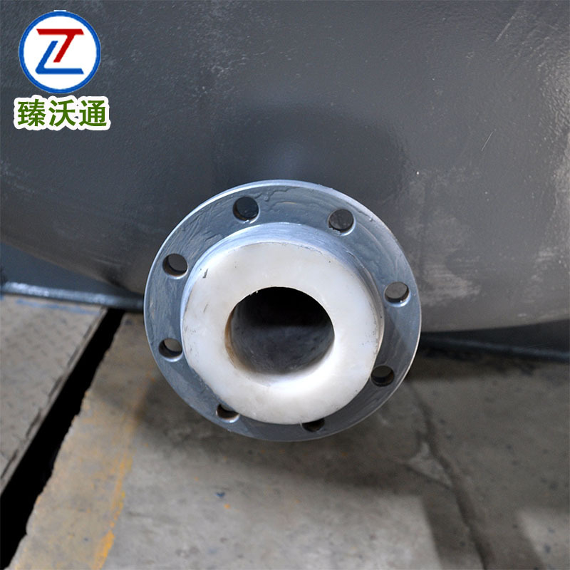 Factory Direct carbon steel PTFE lined nitric acid storage tank concentrated nitric acid solution storage tank Q345b impact resistance corrosion resistance