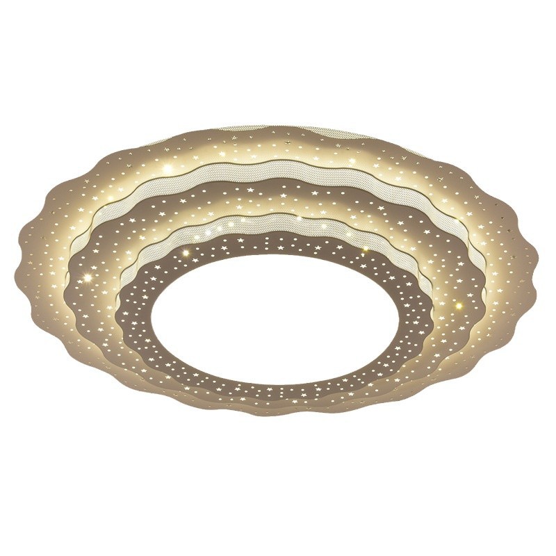 Party Building Project Custom Ceiling Lamp Grand Hall Five-Pointed Star Living Room Lamp Hall Conference Room Led Lamp Manufacturer