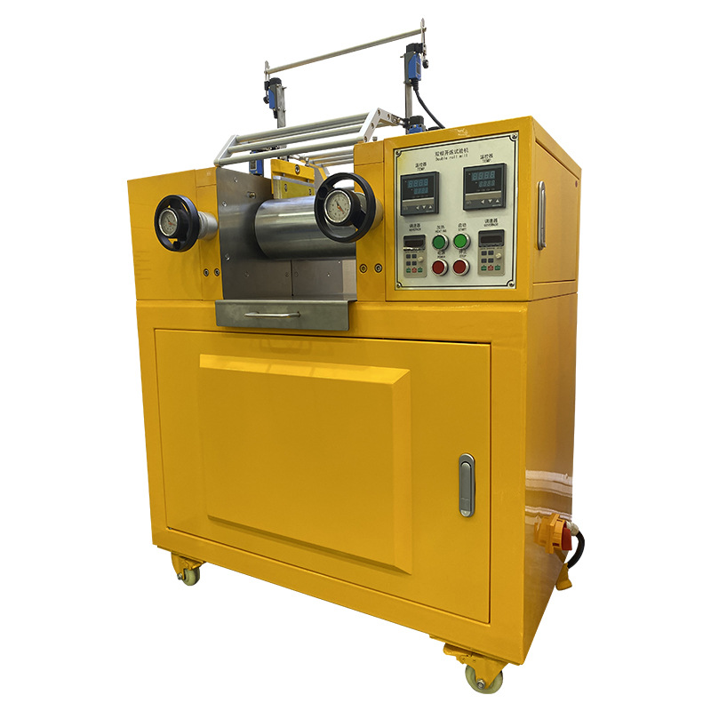 Laboratory Small Refining Machine 3/6/9/Inch Rubber Silicone Open Glue Refining Machine Double Roller Refining Machine