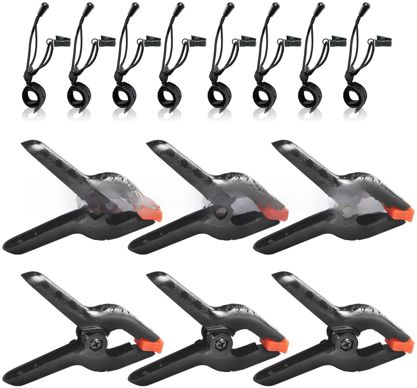 Photography Background Clip Clip 4inch Heavy-Duty Powerful Clip Bracket Studio Foldableable