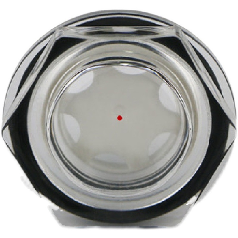 Reducer Plastic Oil Window Hexagonal Round Screw-In Oil Mirror Oil Mark Oil Level Mirror Oil Sight Mirror Oil Level Observation Mirror