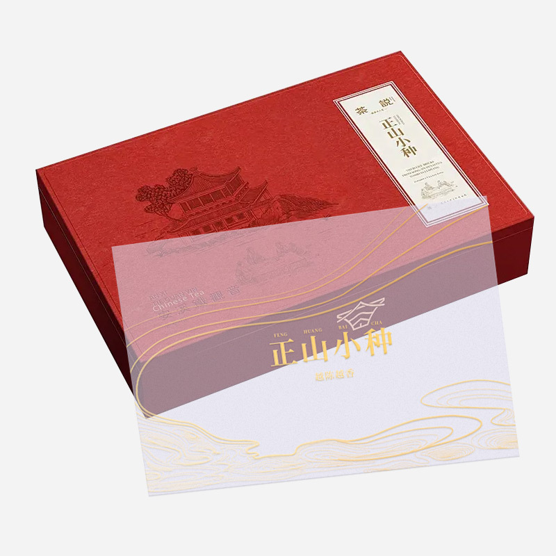 Customized Sulfuric Acid Paper Hot Stamping Girdle Card Bookmark Printing Packaging Tea Fruit Gift Box Inner Pad Paper Envelope Bag Printing