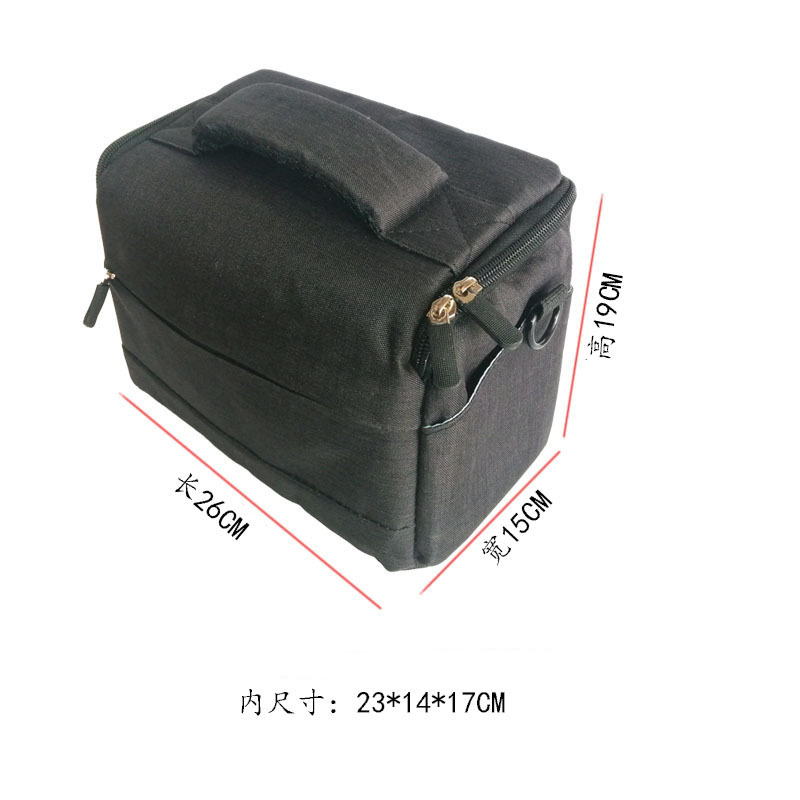 Кросс-бордерная нейтральная цифровая SLR сумка для плеча, водонепроницаемая и ударопрочная сумка для беззеркальной камеры, готовая подкладка, дропшиппинг, портативная