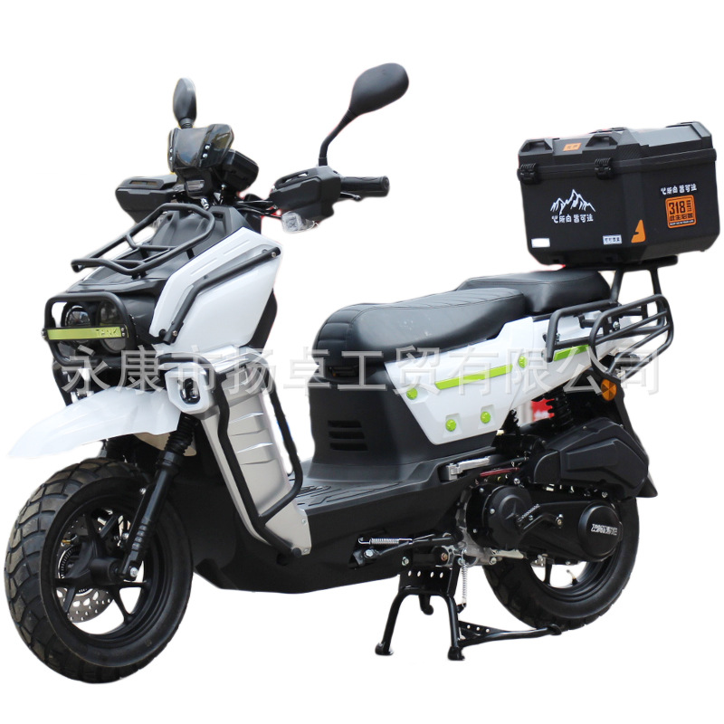 Cross-Border Tank Defender Motorcycle 150Cc Fuel Model Tank Scooter Can Be Marked as 50Cc Moped