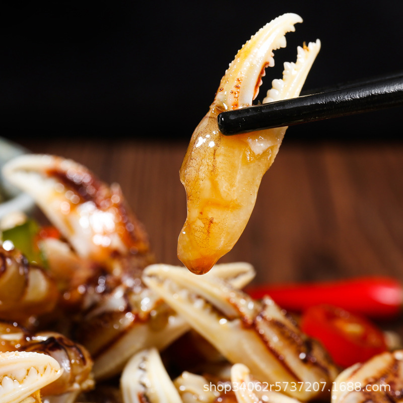 Liuliu Ma Xian Qingdao Spicy Drunken Crab Claws Ready-To-Eat Canned Seafood Spicy Crab Legs and Crab Legs Raw Pickled