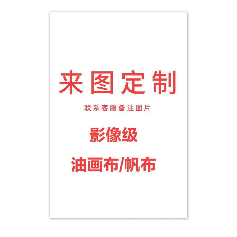 Cross-Border Customized Image-Level High-Definition Canvas Paintings of Stars, Animation Movies, Games, Canvas Posters, Decorative Paintings