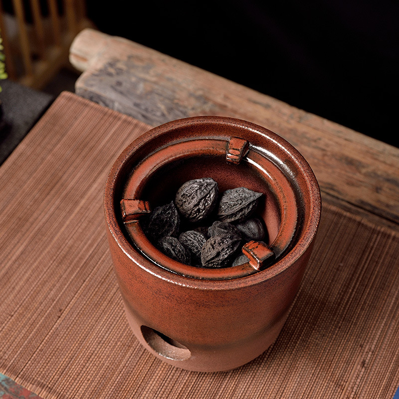 Creative Kiln Color-Changing Heat-Resistant Carbon Stove Sand Kettle Encircled Furnace Coal Carbon Stove Boiling Teapot Zhu Mud Tea Maker Household