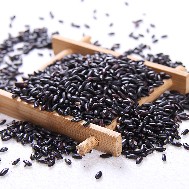 Wuchang Black Rice 2.5kg New Rice Heilongjiang Self-Produced Northeast Black Rice Vacuum Packed Grain Rice Manufacturer Wholesale