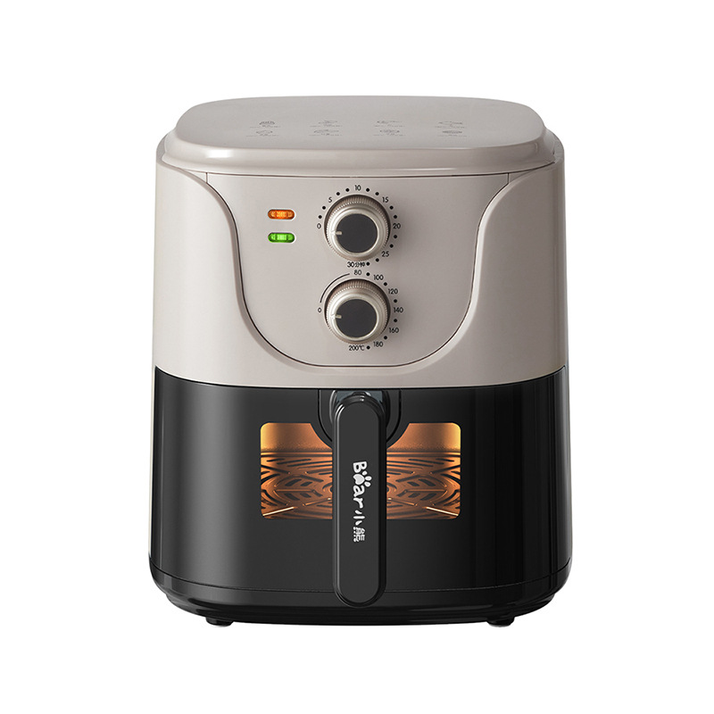 Bear Air Fryer Visual Home Intelligent Multi-function Oil-free Electric Fryer Large Capacity New Potato Chip Machine