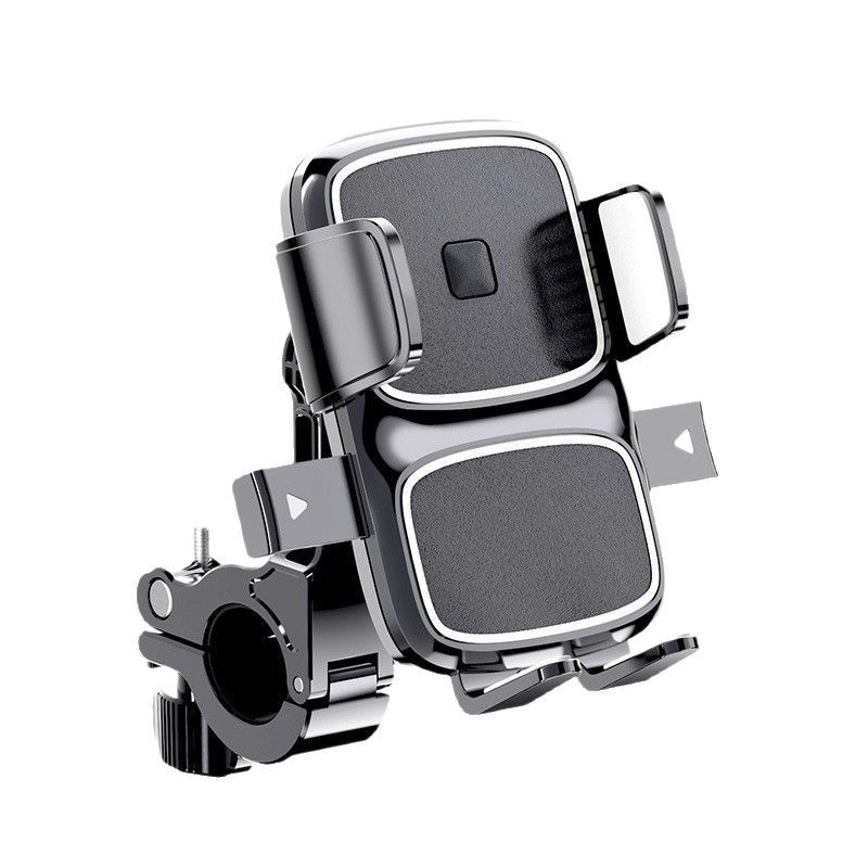 New bicycle mobile phone bracket electric bottle car motorcycle takeaway rider shockproof anti-shake riding navigation bracket