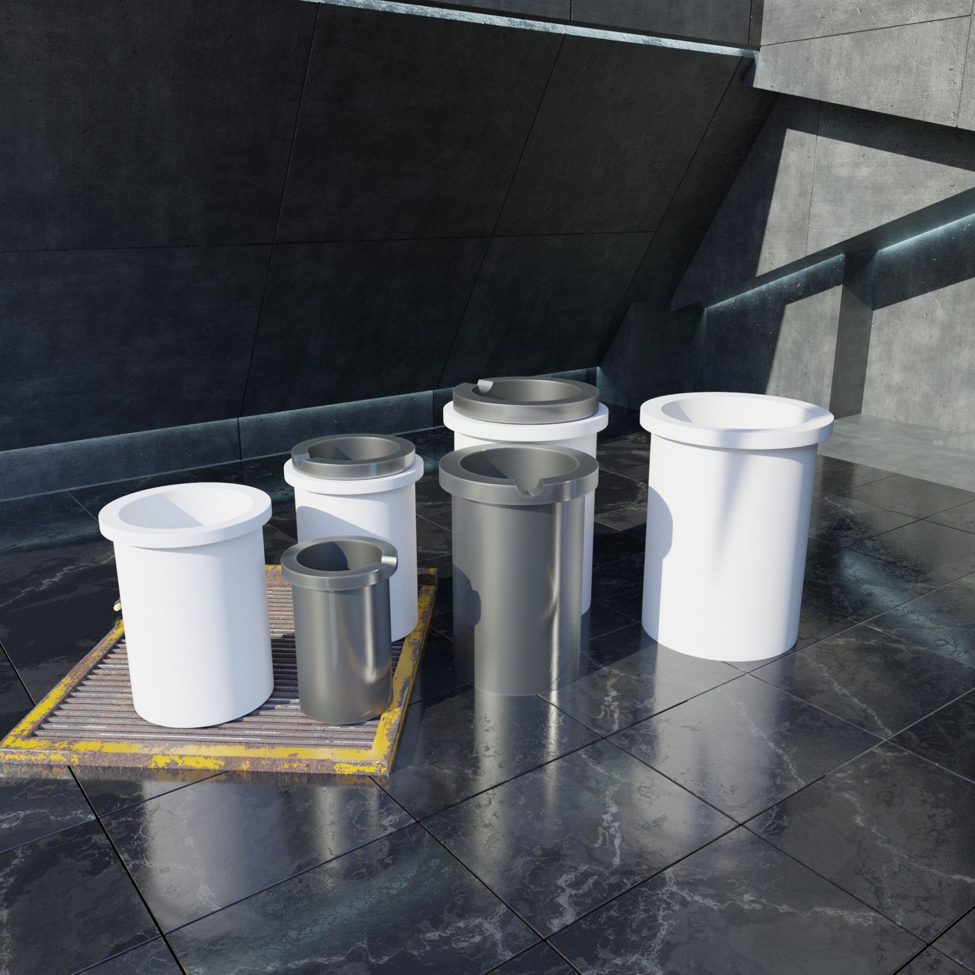 Graphite Manufacturers Produce High-Purity Crucibles for the Melting of Precious Metals, Which Can Be Paired with a Quartz Jacket Set