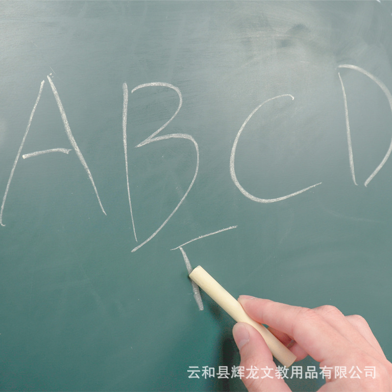 Factory wholesale chalk gypsum powder ordinary color chalk teaching chalk children writing chalk graffiti