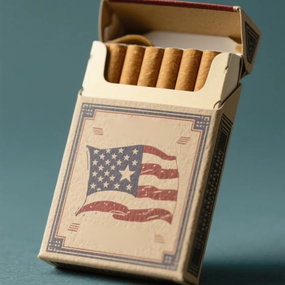 Customized Pattern Printing 20-Pack Cigarette Empty Paper Cross-Border Environmentally Friendly Classic Flip-Top Box Cigarette Box Packaging Printing Wholesale