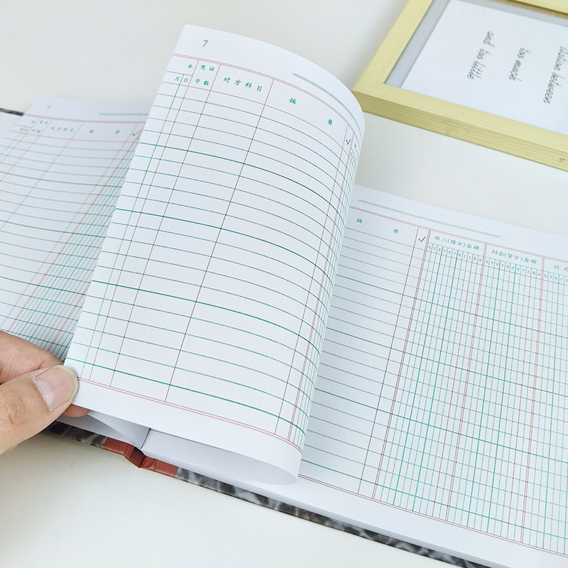 24k cash diary book bank deposit Journal general ledger book accounting office supplies 100 pages