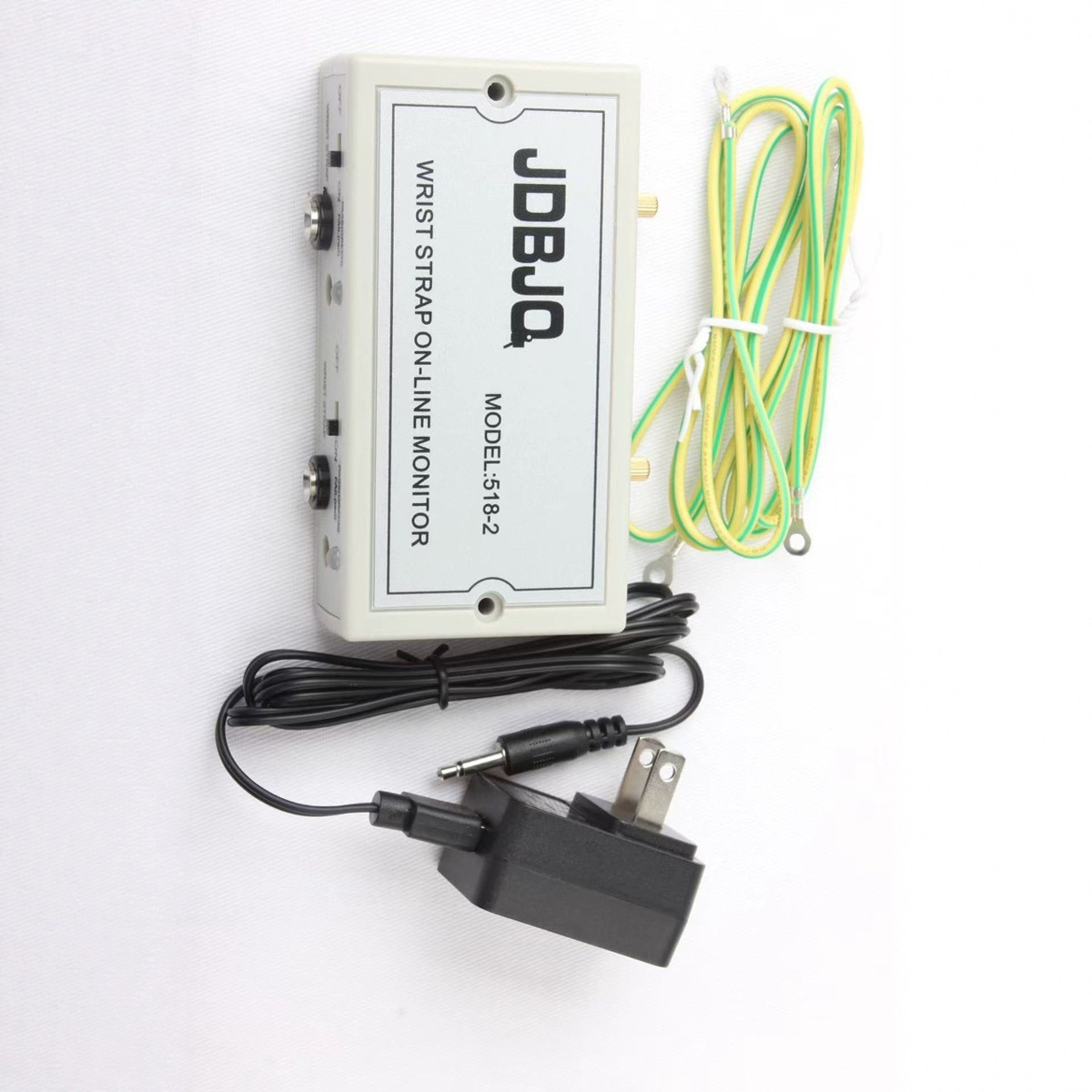 Single Station Electrostatic Ring Grounding Monitor 518-1 Anti-Static Wrist Strap Alarm Bracelet Detector