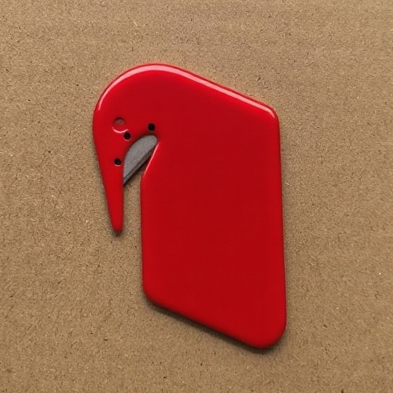 Popular Promotional Plastic Film Knife, Mattress Stainless Steel Letter Opener, Paper Cutter, Oval Opening Knife, Plastic Wallpaper Knife