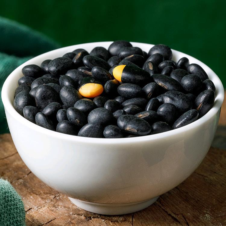 Factory wholesale new cereals freshly ground soybean milk raw materials low temperature baking cooked yellow core black bean yellow heart grinding powder