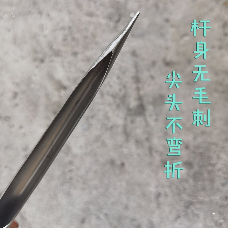 Grain Probe Grain Taker Stainless Steel Sampler Grain Sampler Rubber Handle Granular Grain Sampler Sample Tube