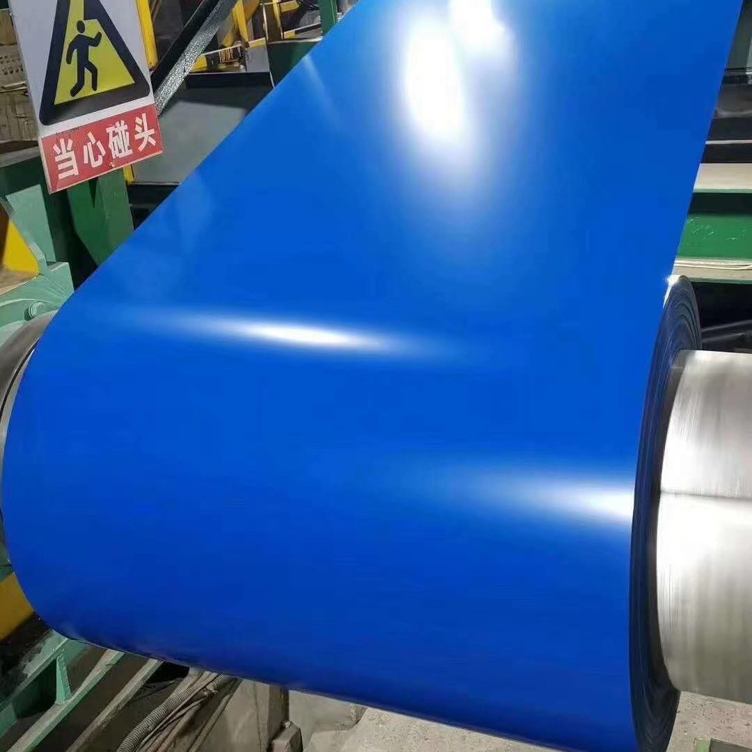 Color coated steel coil galvanized coil navy color steel plate coated aluminum coil painted aluminum plate for building thin steel plate color coated coil