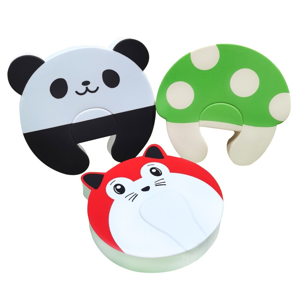 Cartoon Animal Door Card Children's Anti-pinch Hand Door Stopper Children's Cute Animal EVA Storage Door Card