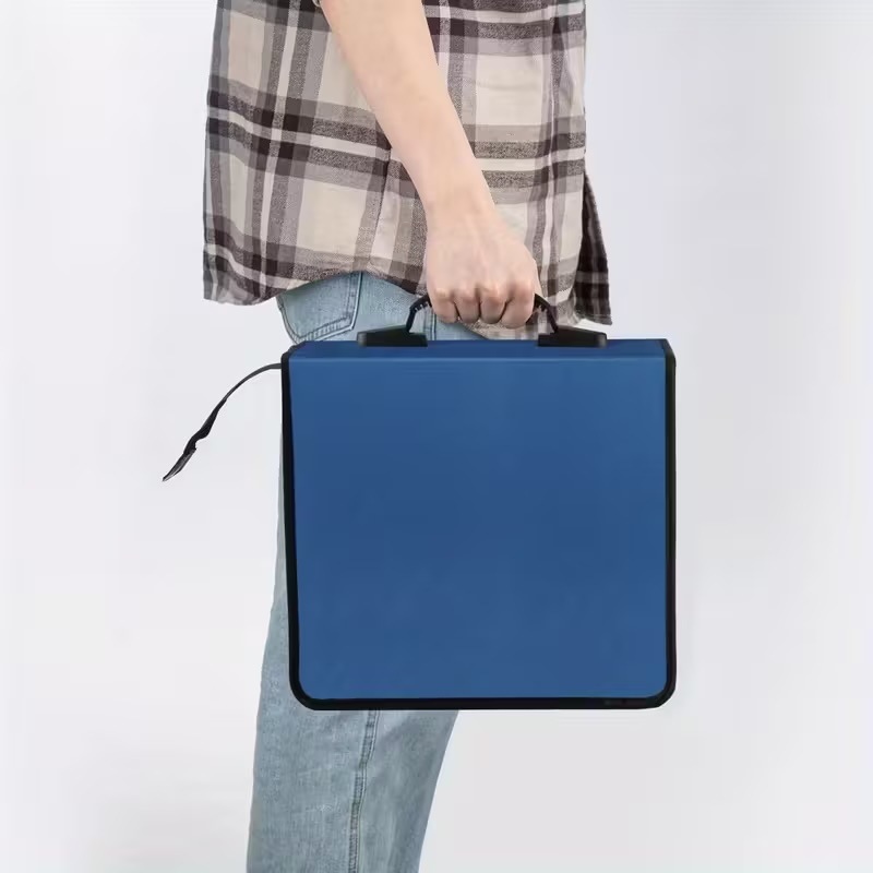 In-Stock Cd Case Large Capacity Cd Storage Box 400 Discs Car Portable Dvd Case Dustproof Glitter Cloth Cross-Border