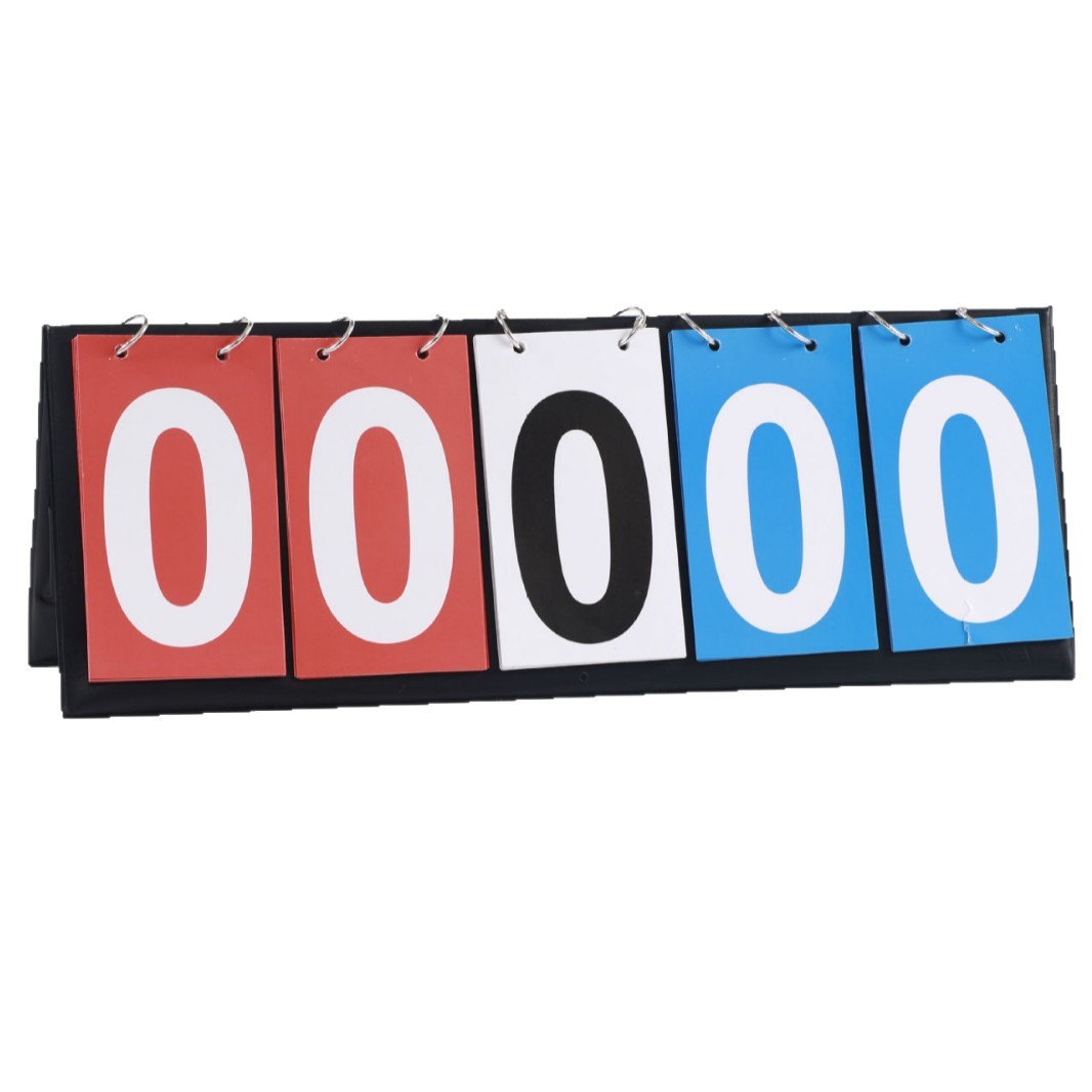 Portable Desktop Event Scoreboard Competition Activity Referee Scoreboard Football Basketball Volleyball Sports Competition Page-Turning Scoreboard