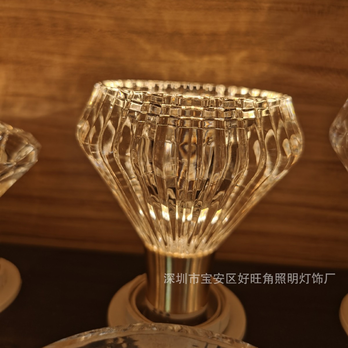 5W Light Luxury Acrylic Crystal Bulb Led Creative Art Atmosphere Casual Decorative Bulb Diamond Tip Bulb E27