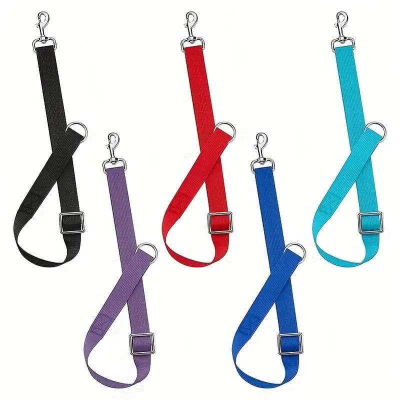 Популярный регулируемый ведерко для лошадей, ремень для конного прицепа, нейлоновый ремень для кормления домашних животных