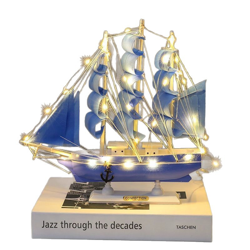 Smooth Sailing Sailboat Desktop Ornaments for Boys Birthday Gifts for Boy Friends