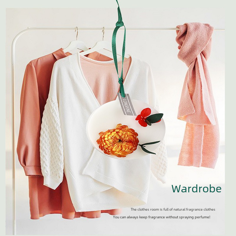 Wardrobe Aromatherapy Wax Sheet Indoor Household Lasting Fragrance Pendant Sachet Room Cabinet Deodorant Air Freshener