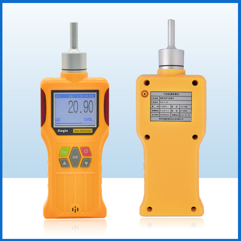 Ammonia gas detector hydrogen sulfide gas detector hydrogen peroxide gas detection alarm leak concentration detection