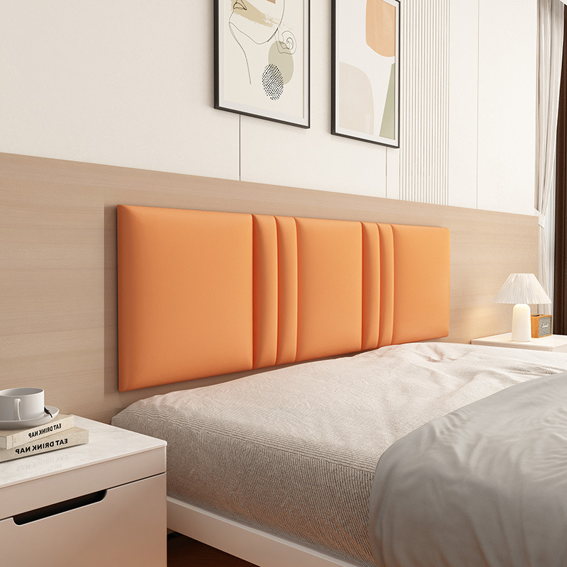Bedroom Hotel B&B Kang Surround Soft-Packed Headboard Backrest Classic Tatami Soft-Packed Wall Surround Splicing Wall Decoration