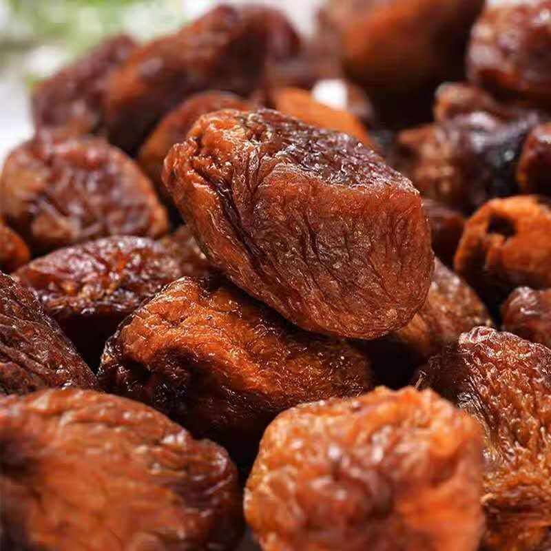 Xinjiang big ugly Apricot Dried tree hanging dry natural drying big black dried apricot sugar-free dried apricot 500g bagged dried fruit