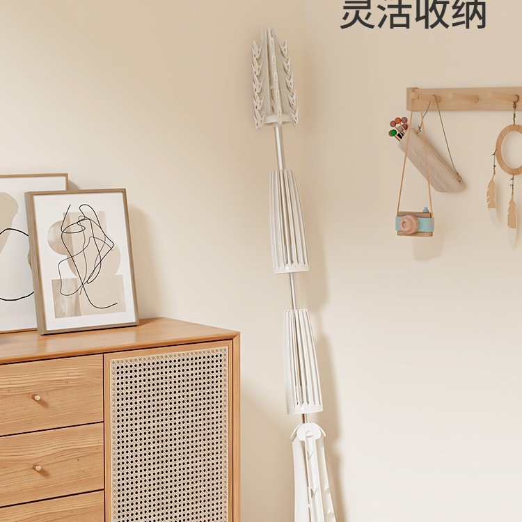 Children's Multifunctional Folding Hanger for Socks and Clothes with Multiple Clips for Babies and Home Use, Other Silk Flowers