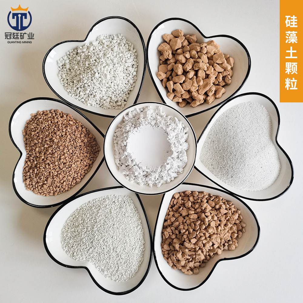 Частицы диатомита, адсорбция для очистки сточных вод, кальцинированный диатомит, средство для поглощения масла, белая желтая питательная почва