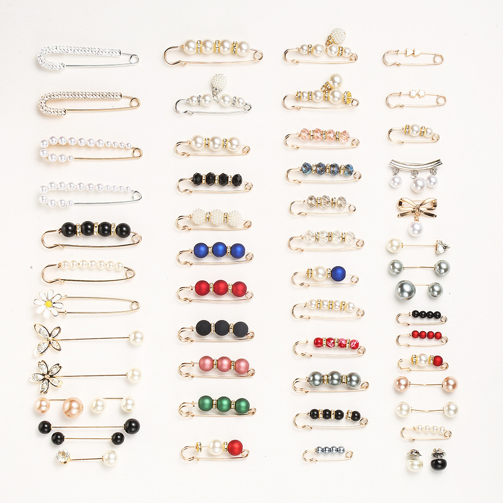 Cross-Border Brooch Waist Buckle Pants Waist Reduction Clothing Sleeve Leg Fixing Anti-Exposure Buckle Waist Pin