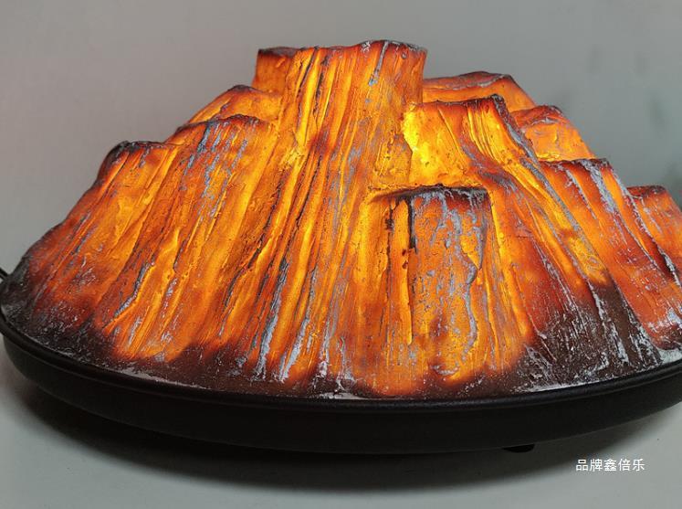 Wedding Simulation Carbon Brazier Props Rechargeable Plug-In Brazier Cross Saddle Creative Arrangement Wedding Festive Lamps